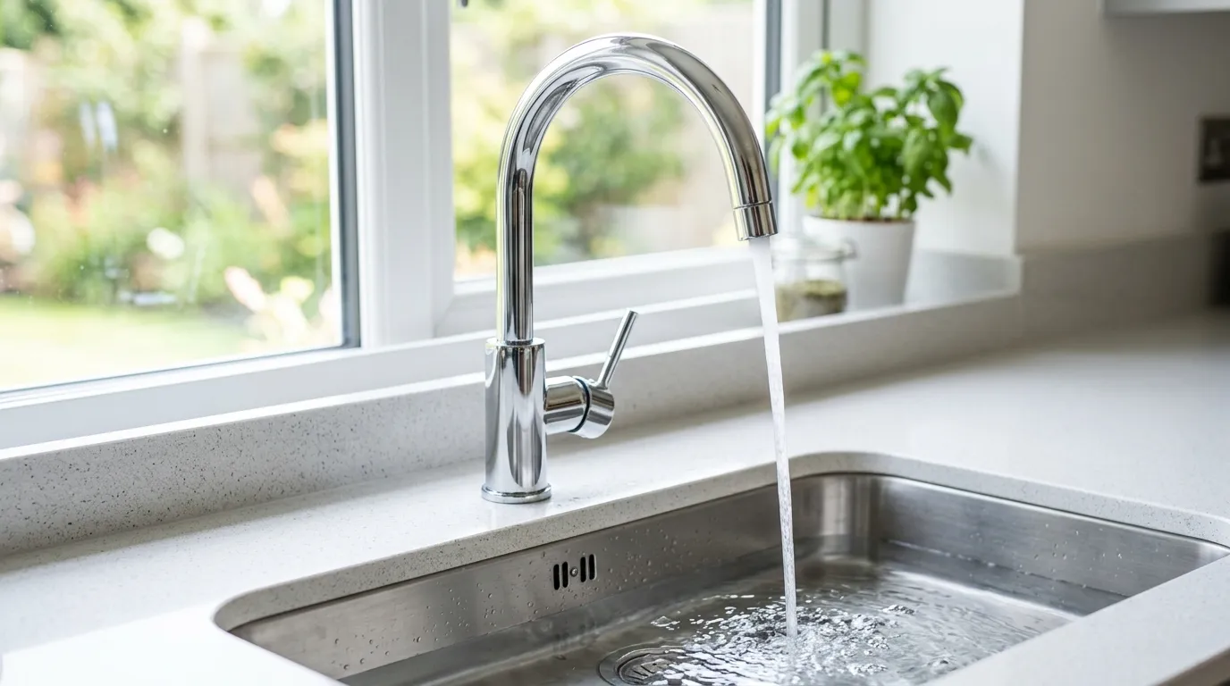 Local Plumbing Master Pros same day plumber fixing a faucet in Hemet, CA
